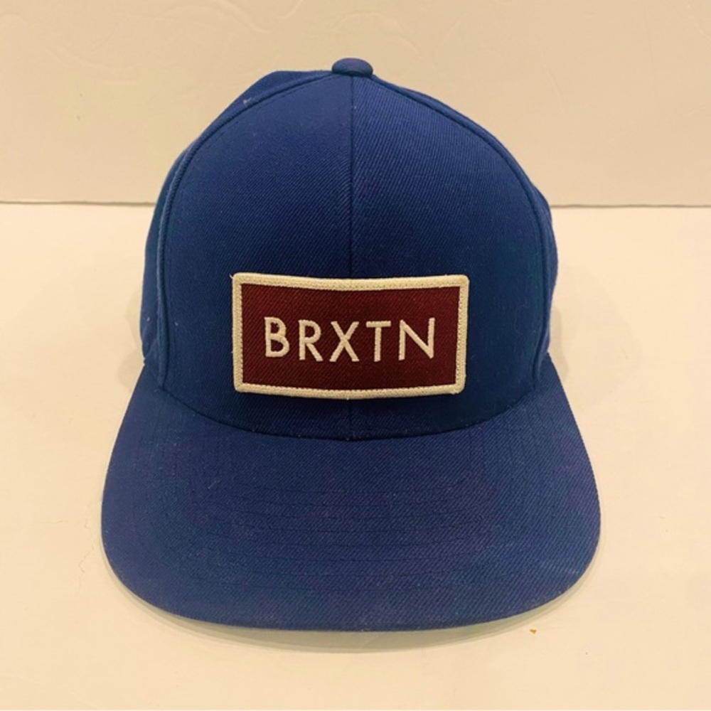 BRIXTON Supply Snapback Cap Hat Adjustable‎ "BRXTN" Navy Blue